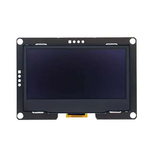 Photograph of a Hailege 2.42" SSD1309 128x64 OLED Display